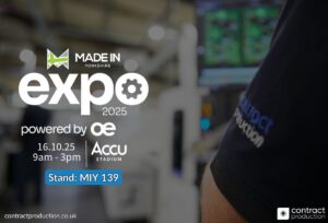 Contract Production Ltd is Exhibiting at the Made in Yorkshire Expo 2025