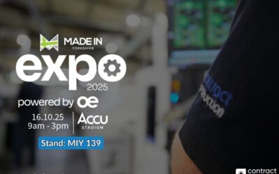 Contract Production Ltd is Exhibiting at the Made in Yorkshire Expo 2025