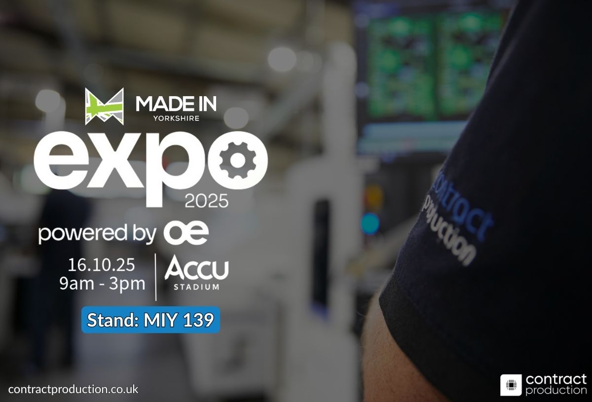 Contract Production Ltd is Exhibiting at the Made in Yorkshire Expo 2025